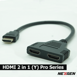 NEXGEN HDMI 2 IN 1 (Y) SPLITTER PRO SERIES