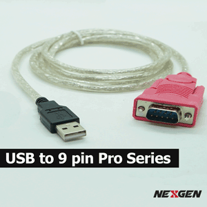 NEXGEN USB TO 9 PIN PRO SERIES RS 232