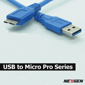 NEXGEN USB TO MICRO PRO SERIES 3.0 CABLE
